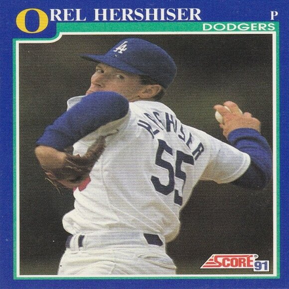 Orel Hershiser MLB Card Collection - Picture 8 of 9